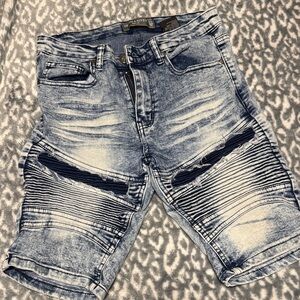 Stylish Kids Distressed Denim Shorts